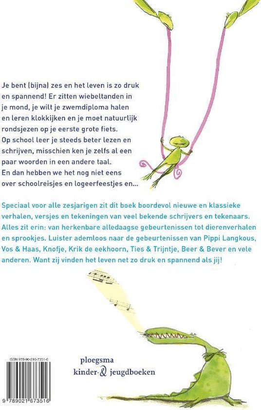 Het grote voorleesboek voor rond de zes jaar