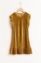 Sissy-Boy - Gouden velvet plissé jurk