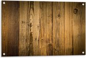 Tuinposter – Houten Planken - 90x60cm Foto op Tuinposter  (wanddecoratie voor buiten en binnen)