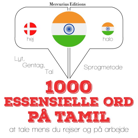 1000 essentielle ord i Tamil - cover