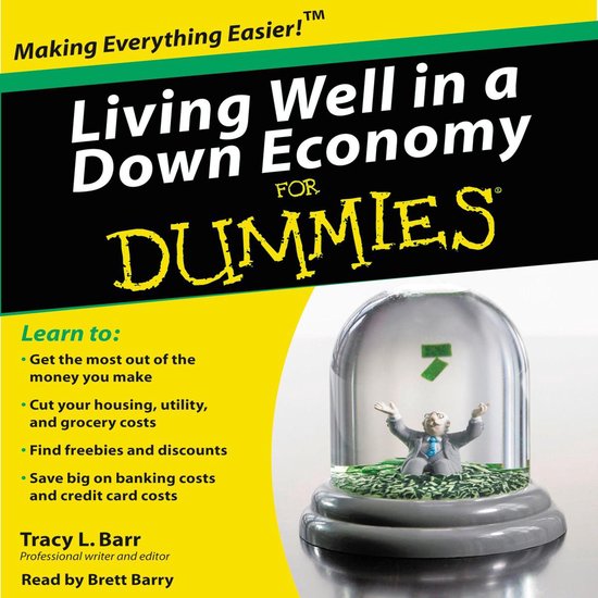 Living Well in a Down Economy for Dummies - cover