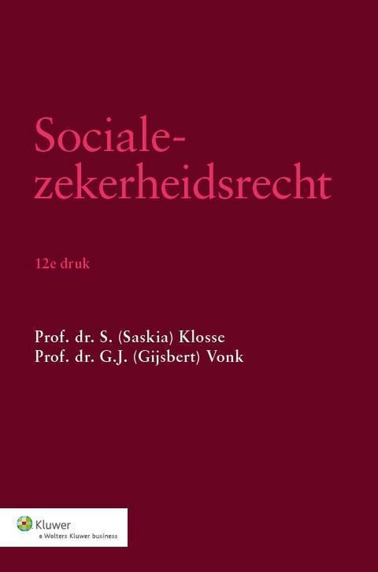 Socialezekerheidsrecht - cover