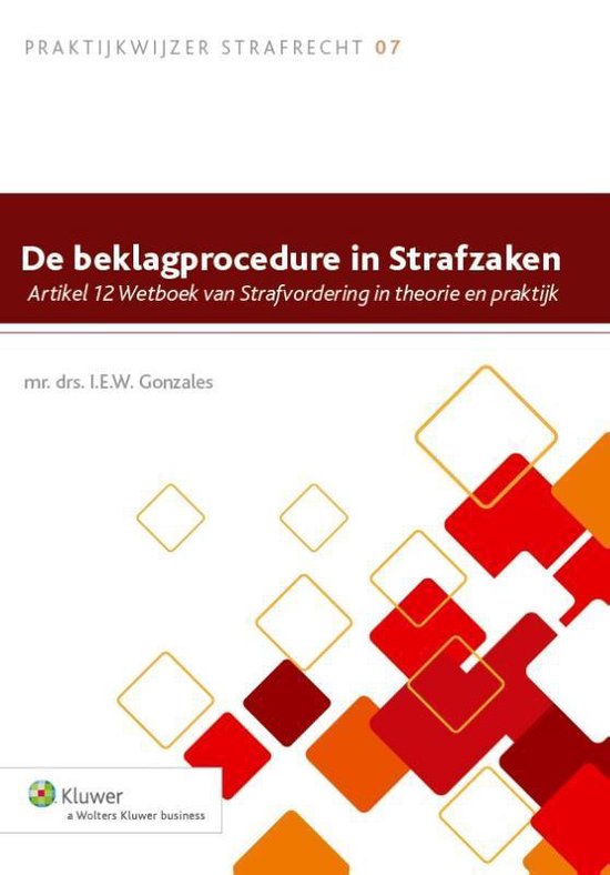 De beklagprocedure in strafzaken - cover