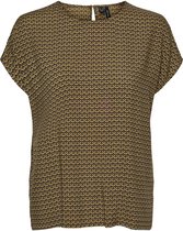 Top VERO MODA Groen dessin maat S