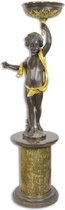 Groot Beeld Putto - Beeld - Brons Figuur - 178 cm hoog