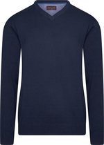 Cappuccino Italia - Heren Sweaters Pullover Navy - Blauw - Maat L