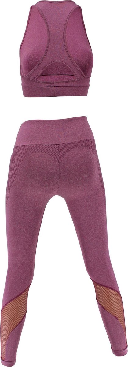 Sportlegging Mesh Red S — afbeelding 5