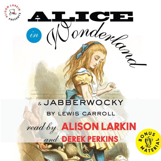 Alice in Wonderland & Jabberwocky (Unabridged) - cover