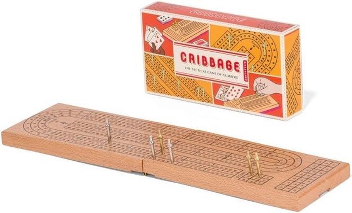 Kikkerland Cribbage - Spannend bordspel - 2-6 Personen - Gezelschapsspel