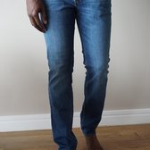 Lee Cooper LC112 Core Mid Blue - Straight Jeans - W35 X L36