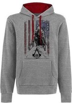 ASSASSIN'S CREED 3 - Sweatshirt - Flag and Connor Grey (M)