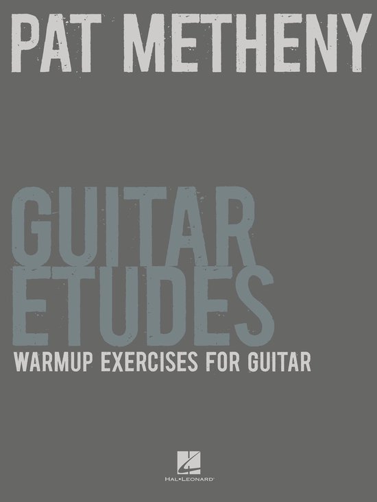 Pat Metheny Guitar Etudes (Music Instruction) - cover