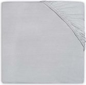 Jollein - Baby Hoeslaken Ledikant Jersey (Soft Grey) - Katoen - 60x120cm