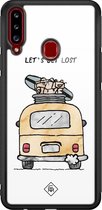 Samsung A20s hoesje glass - Let's get lost | Samsung Galaxy A20s  case | Hardcase backcover zwart