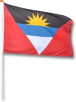 Vlag Antigua 100x150 cm.