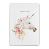 Luxury Unicorn Notebook - Bullet journal - Dagboek - A5 – Gelineerd – Eenhoorn