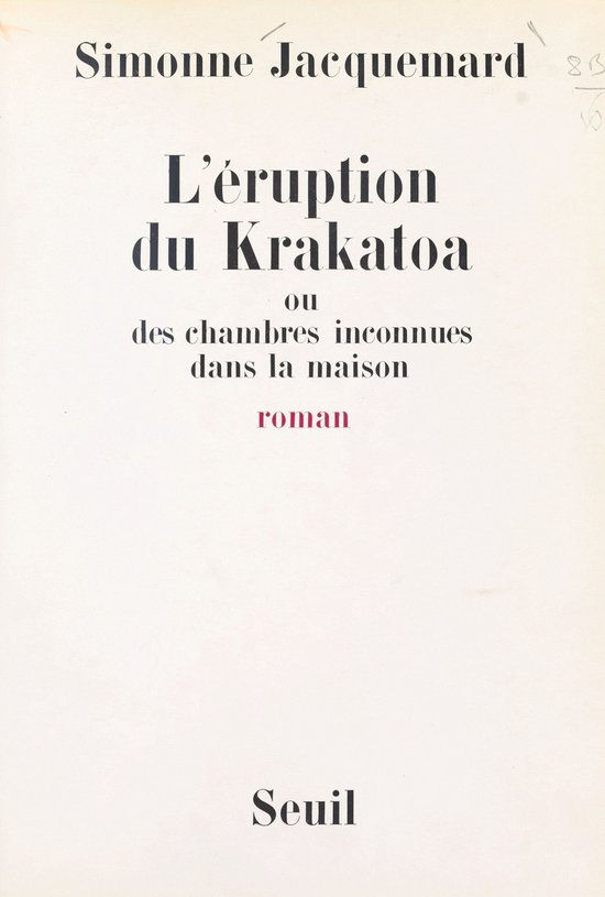 L'éruption du Krakatoa