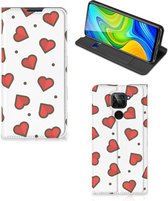 Telefoonhoesje Cadeau voor Vriendin Xiaomi Redmi Note 9 Beschermhoes Hearts