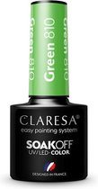 Claresa UV/LED Gellak Green #810 – 5ml.