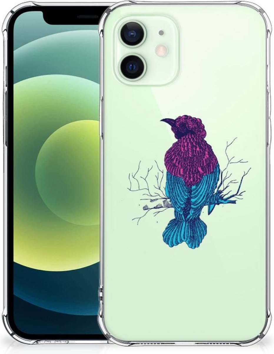 iPhone 12 Mini Stevig Bumper Hoesje Merel