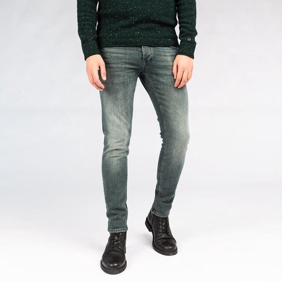 Mustang Slim jeans lichtgrijs casual uitstraling Mode Spijkerbroeken Slim jeans 