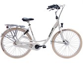 Elegance 28 Inch 54 cm Dames 7V Rollerbrake Ivoorwit