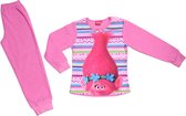 Dreamworks Pyjama Trolls Meisjes Polyester/fleece Roze Maat 140