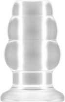 No.50 - Medium Hollow Tunnel Butt Plug - 4 Inch - Translucent - Butt Plugs & Anal Dildos - translucent - Discreet verpakt en bezorgd