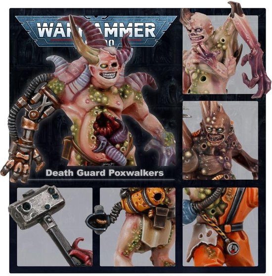 Thumbnail van een extra afbeelding van het spel Warhammer 40.000 - Death Guard: Poxwalkers