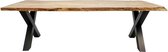 HSM Collection Eettafel SoHo - 300x100 cm - acacia/metaal