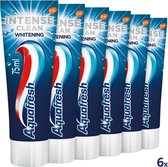 6x Aquafresh Tandpasta Intense Clean Whitening 75 ml