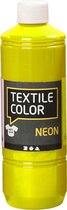 Textielkleur, neon geel, 500 ml/ 1 fles