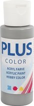 Plus Color Acrylverf, rain grey, 60 ml/ 1 fles