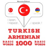 Türkçe - Ermenice: 1000 temel kelime
