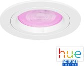 Amsterdam Inbouwspot - White & Color Ambiance - 1 lichtpunt - wit - Bluetooth - GU10 - Dimbaar - IP21