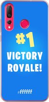 6F hoesje - geschikt voor Huawei P30 Lite - Transparant TPU Case - Battle Royale - Victory Royale #ffffff