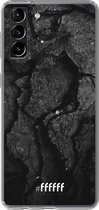 6F hoesje - geschikt voor Samsung Galaxy S21 -  Transparant TPU Case - Dark Rock Formation #ffffff