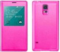 Samsung S5 mini S-View Cover Telefoonhoesje Roze