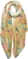 Juleeze Sjaal Dames Print 90*180 cm Meerkleurig Synthetisch Shawl Dames Sjaal