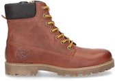 Develab 41251 Veterboots - Laarzen Met Veters - Jongens - Cognac - Maat 37