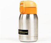 Pellianni: THERMOSFLES ORANJE 200ml, in roestvrijstaal