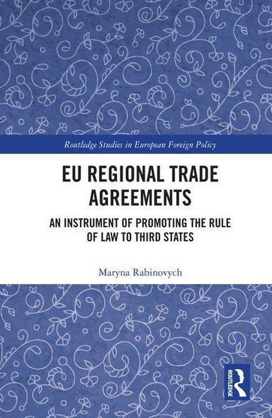 Routledge Studies in European Foreign Policy - EU Regional T ... - cover