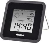 Hama Thermo-/hygrometer TH50 Zwart