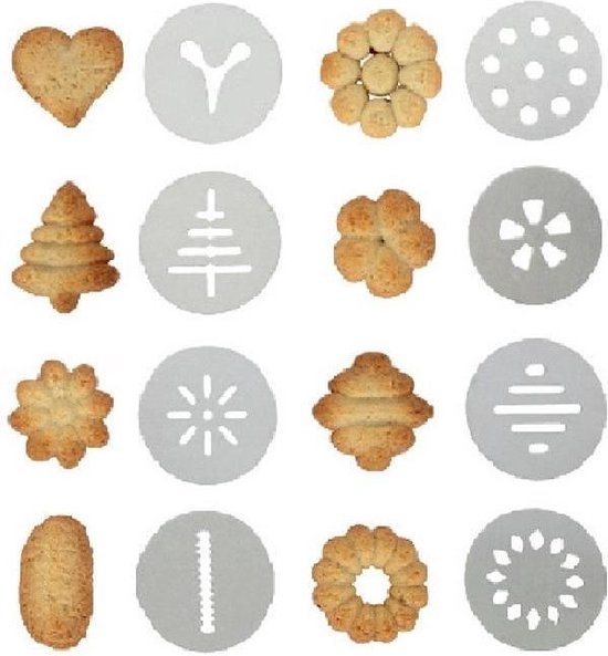 Kinghoff 1363 - Biscuit spuit - Staal van Kinghoff — afbeelding 2