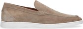 Sacha - Heren - Beige suède loafers - Maat 46