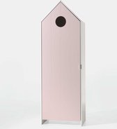 Vipack kast Casami 1 deur - 58 x 172 x 37 cm - roze