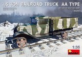 Miniart - 1,5 Ton Railroad Truck Aa Type (Min35265) - modelbouwsets, hobbybouwspeelgoed voor kinderen, modelverf en accessoires
