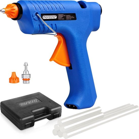 Bestuiven Productief Kenia Hete lijm pistool, lijmpistool set, hot lijm gun, 500W | bol.com