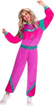 Amscan Verkleedpak Jogging Suit Dames Polyester Turquoise Mt S