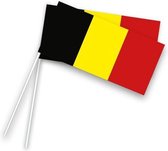 Witbaard - Zwaaivlaggetjes - België - 50st.
